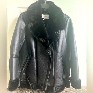 BCBGenerations faux sherling